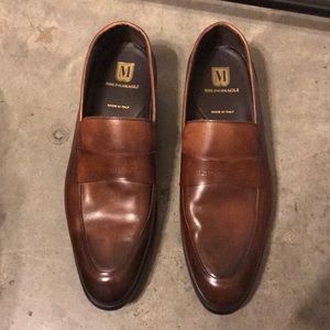 Bruno Magli men’s leather loafers